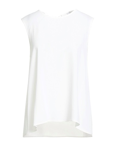 PESERICO Top EASY Bianco 81% Acetato, 13% Seta, 6% Elastan