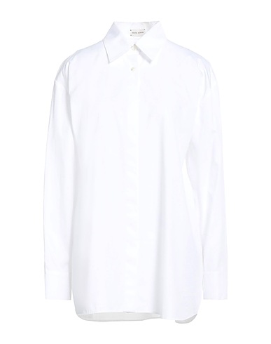 MAGDA BUTRYM Solid color shirts & blouses White 100% Cotton