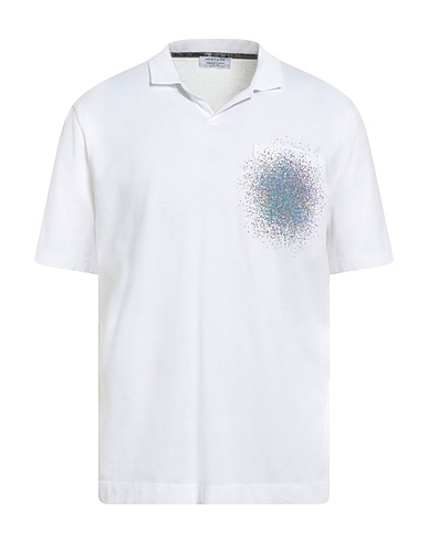 HERITAGE Polo shirt White 100% Cotton