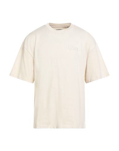 AMIRI T-shirt Beige 97% Cotton, 3% Elastane