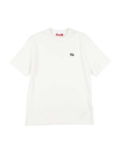 DIESEL T-shirt White 100% Cotton