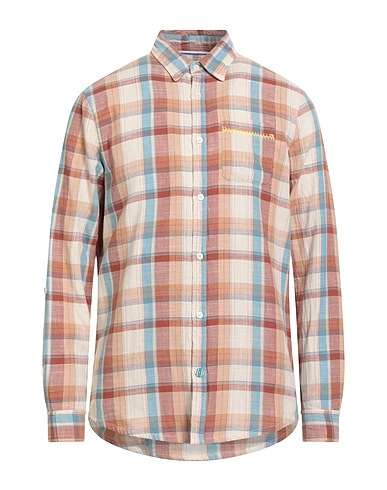 SCOTCH & SODA Camicia a quadri Cioccolato 100% Cotone