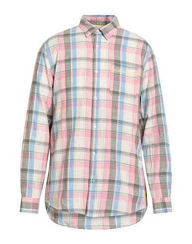 SCOTCH & SODA Checked shirt Pink 100% Cotton