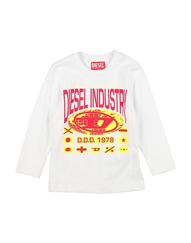 DIESEL T-shirt White 100% Cotton