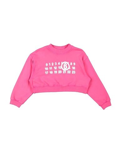 MM6 MAISON MARGIELA Felpa Rosa 100% Cotone, Elastan