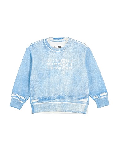 MM6 MAISON MARGIELA Sweatshirt Light blue 100% Cotton