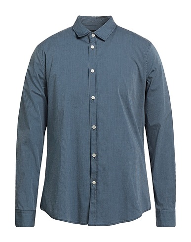 SCOTCH & SODA Camicia a righe Blu notte 97% Cotone, 3% Elastan