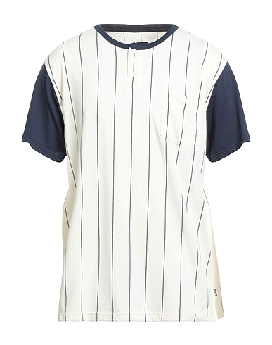 BRIXTON T-shirt Ivory 60% Cotton, 40% Polyester