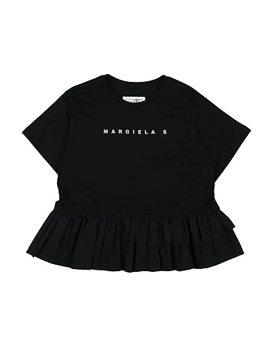 MM6 MAISON MARGIELA T-shirt Noir 100% Coton