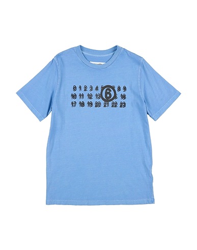 MM6 MAISON MARGIELA T-shirt Light blue 100% Cotton