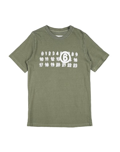 MM6 MAISON MARGIELA T-shirt Military green 100% Cotton