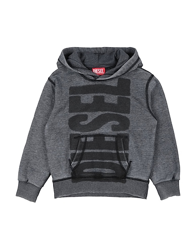 DIESEL Felpa Piombo 65% Poliestere, 35% Cotone