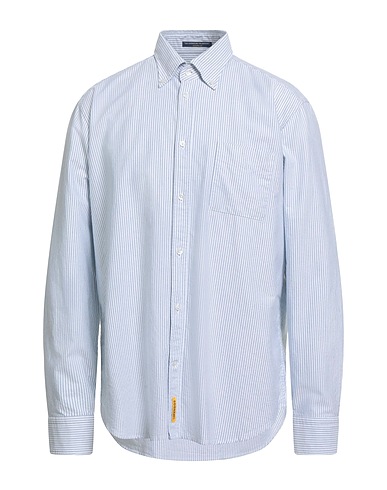 B.D.BAGGIES Camisas de rayas Azul celeste 100% Algodón
