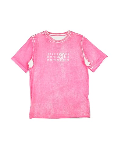 MM6 MAISON MARGIELA T-shirt Pink 100% Cotton