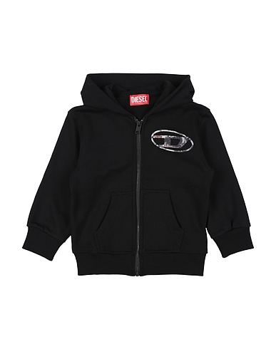 DIESEL Sweatshirt Black 100% Cotton, Elastane
