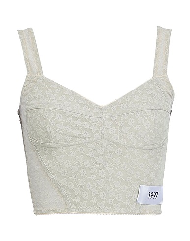 DOLCE&GABBANA Bustier Light grey 74% Polyamide, 26% Elastane