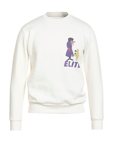 L'ELITÉ 55 Felpa Bianco 75% Cotone, 25% Poliestere