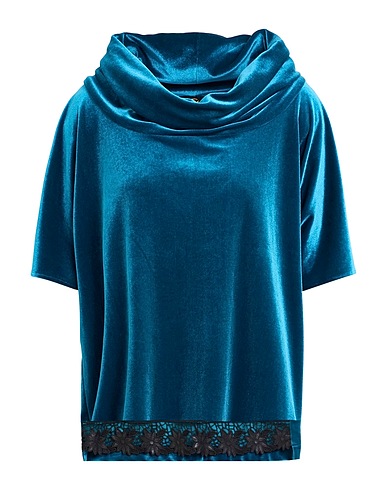 GAI MATTIOLO Top GM Aquamarin 95% Polyester, 5% Elastan
