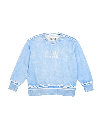 MM6 MAISON MARGIELA スウェット ライトブルー コットン 100%