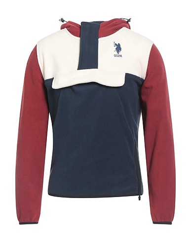 U.S.POLO ASSN. Hooded track jacket  Navy blue 100% Polyester