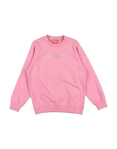 DIESEL Sweatshirt Pink 100% Cotton, Elastane
