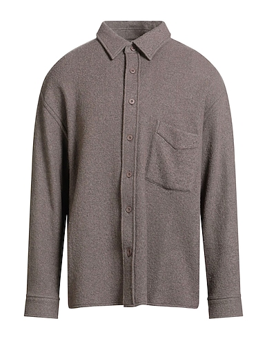 DESTIN Shirts Khaki 67% Wool, 23% Cashmere, 10% Polyamide