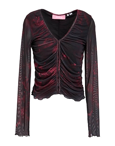 JJXX by JACK & JONES Top Burgundy 95% Polyester, 5% Elastane