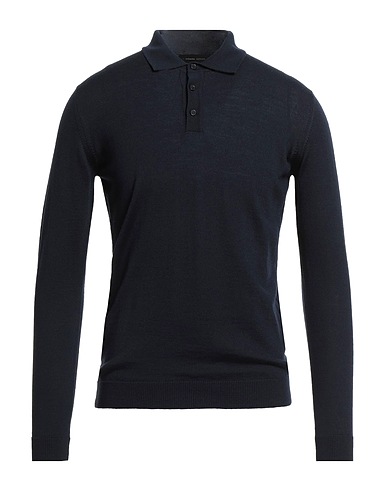 ROBERTO COLLINA Jumper Navy blue 100% Wool