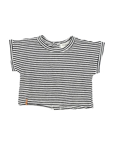 1 + IN THE FAMILY T-shirt 58% Linen, 42% Cotton