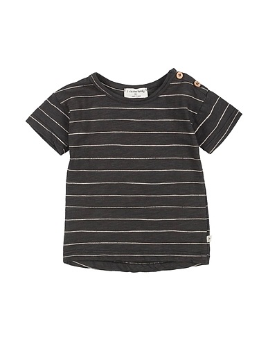 1 + IN THE FAMILY T-shirt Charcoal 100% Cotton