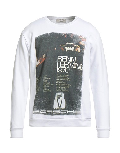 1921 Felpa Bianco 100% Cotone