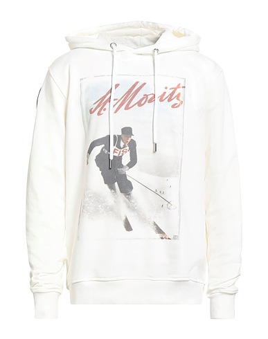 1921 Hooded track jacket  White 100% Cotton