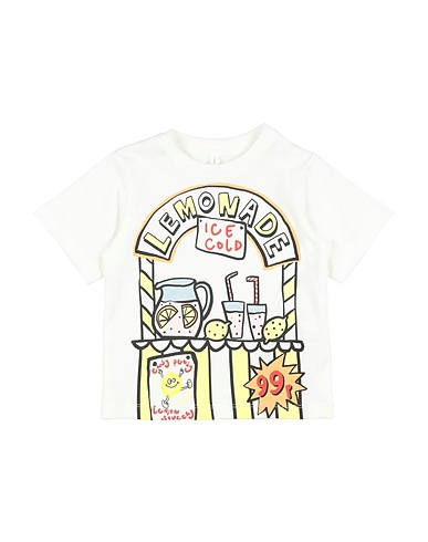 STELLA McCARTNEY KIDS T-shirt White 100% Cotton