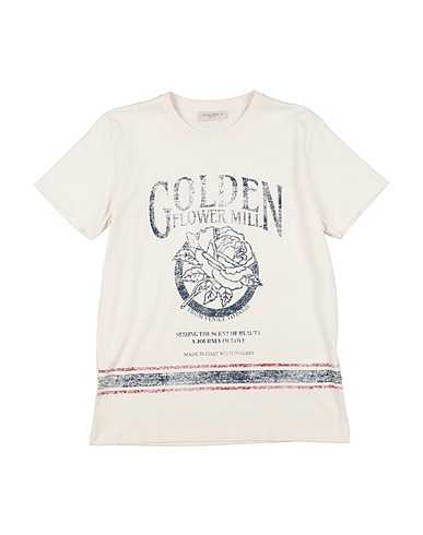 GOLDEN GOOSE T-Shirt Off white 100% Baumwolle