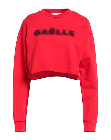 GAëLLE Paris Felpa Rosso 100% Cotone
