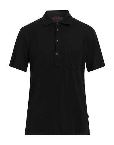 BARENA Polo shirt Black 100% Cotton