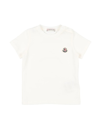 MONCLER T-shirt White 92% Cotton, 8% Elastane