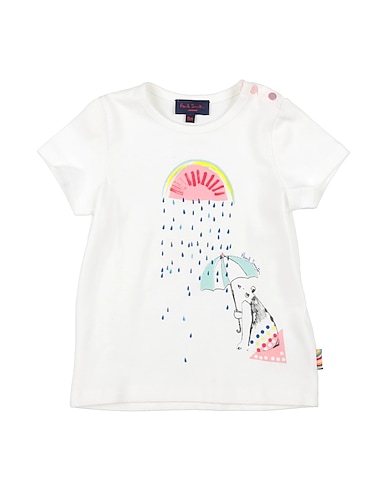 PAUL SMITH T-Shirt Weiß 47% Baumwolle, 47% Modal, 6% Elastan