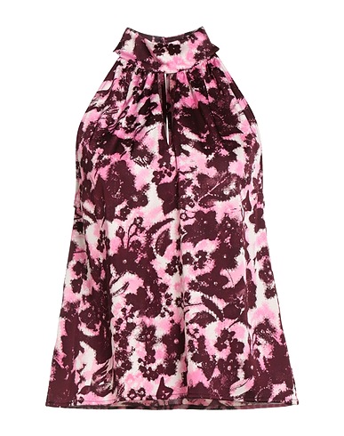 MAISON SCOTCH Top Burgundy 96% Polyester, 4% Elastane