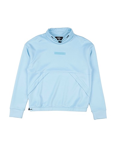 KARL LAGERFELD Sweatshirt Hellblau 51% Viskose, 43% Polyester, 6% Elastan