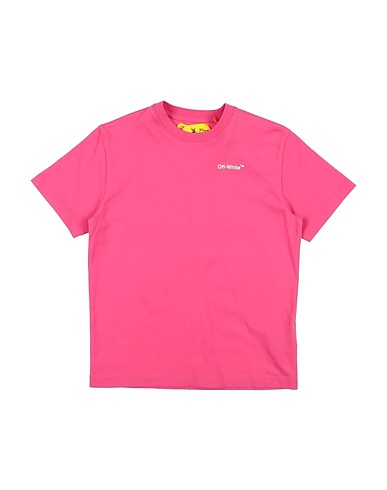 OFF-WHITE™ KIDS T-shirt Fuchsia 100% Cotton
