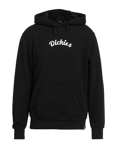 DICKIES Hooded track jacket  Black 72% Cotton, 28% Polyester