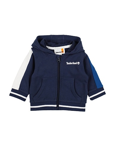 TIMBERLAND Sweatshirt Navy blue 80% Cotton, 20% Polyester, Elastane