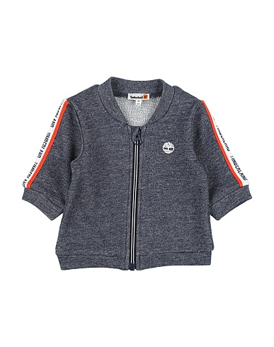 TIMBERLAND Sweatshirt Slate blue 72% Cotton, 28% Polyester