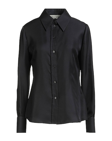 RÓHE Camisas y blusas de seda Azul marino 100% Seda