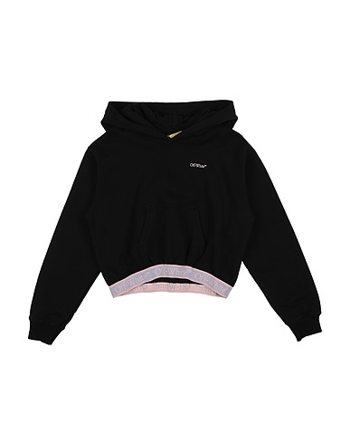 OFF-WHITE™ KIDS Sweatshirt Black 100% Cotton, Elastane, Polyamide