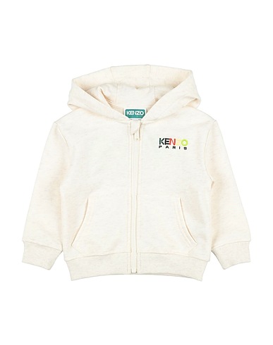 KENZO KIDS Sweatshirt Ivory 100% Cotton, Elastane