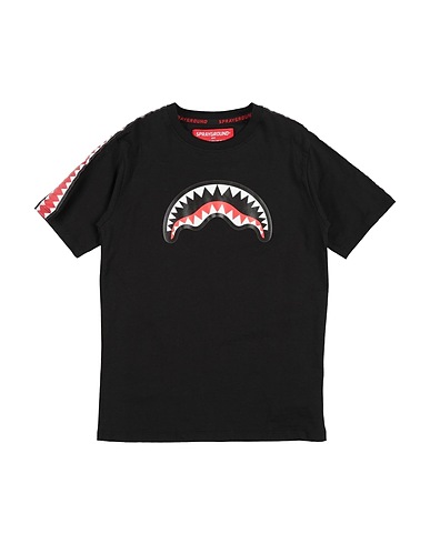 SPRAYGROUND T-Shirt Schwarz 100% Baumwolle