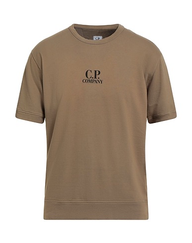 C.P. COMPANY Sweatshirt Maulwurfsgrau 100% Baumwolle