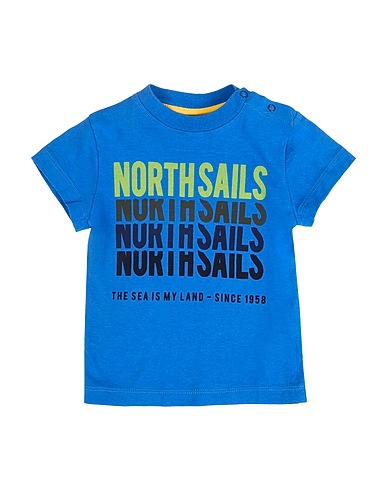 NORTH SAILS T-shirt Light blue 100% Cotton